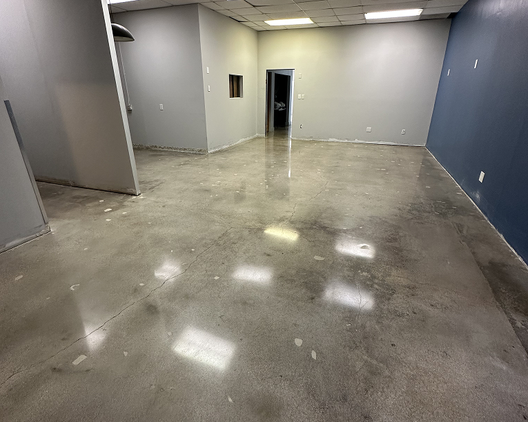 Office Floor Polishing Project