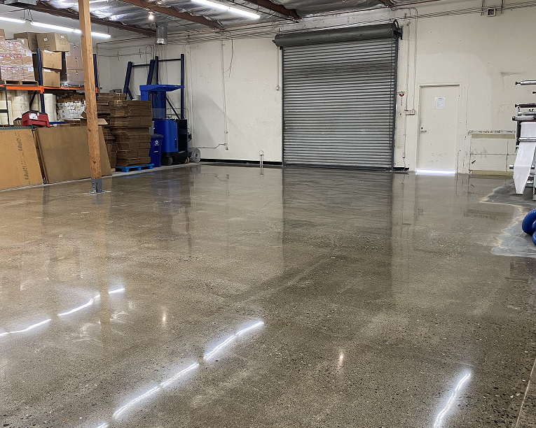 Warehouse Concrete Polishing